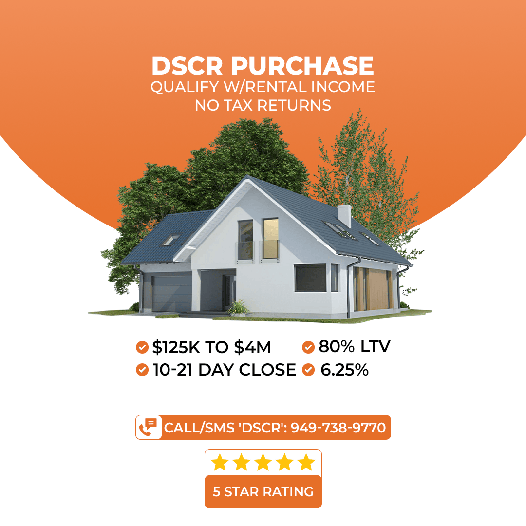 Cap Rate Funding DSCR purchase ad example