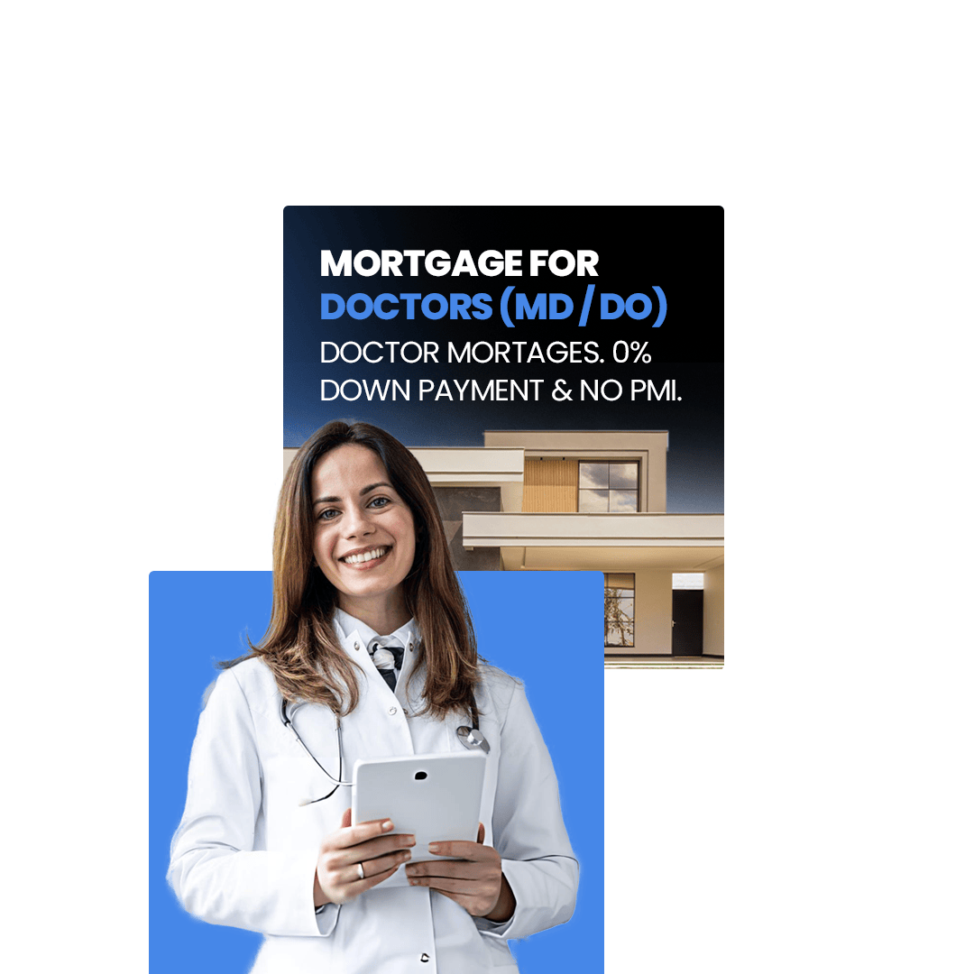 Doctor mortgage ad example